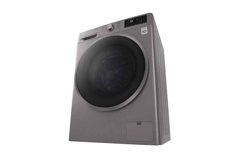 LG Steam™ F4J610SS 10kg 1400 Spin Washing Machine - Graphite, F4J610SS