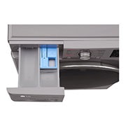LG Steam™ F4J610SS 10kg 1400 Spin Washing Machine - Graphite, F4J610SS