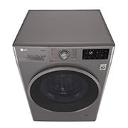 LG Steam™ F4J610SS 10kg 1400 Spin Washing Machine - Graphite, F4J610SS