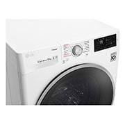 LG Steam™ F4J6JY1W 10Kg 1400 Spin Washing Machine - White, F4J6JY1W
