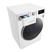 LG Steam™ F4J6JY1W 10Kg 1400 Spin Washing Machine - White, F4J6JY1W