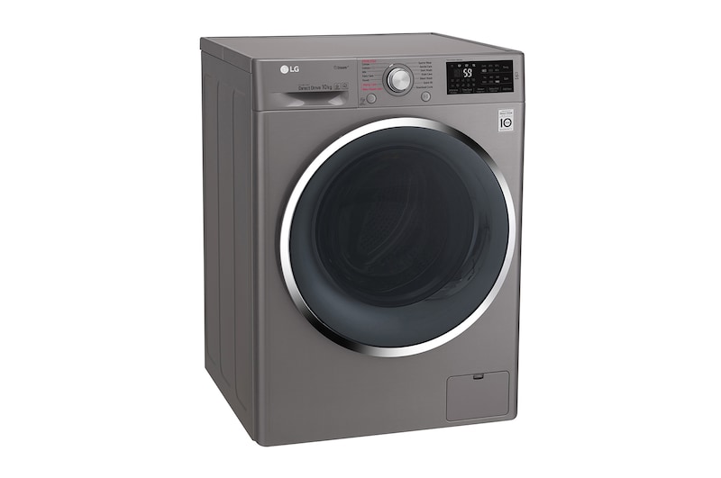 LG Steam™ F4J6JY2S 10Kg 1400 Spin Washing Machine - Graphite, F4J6JY2S