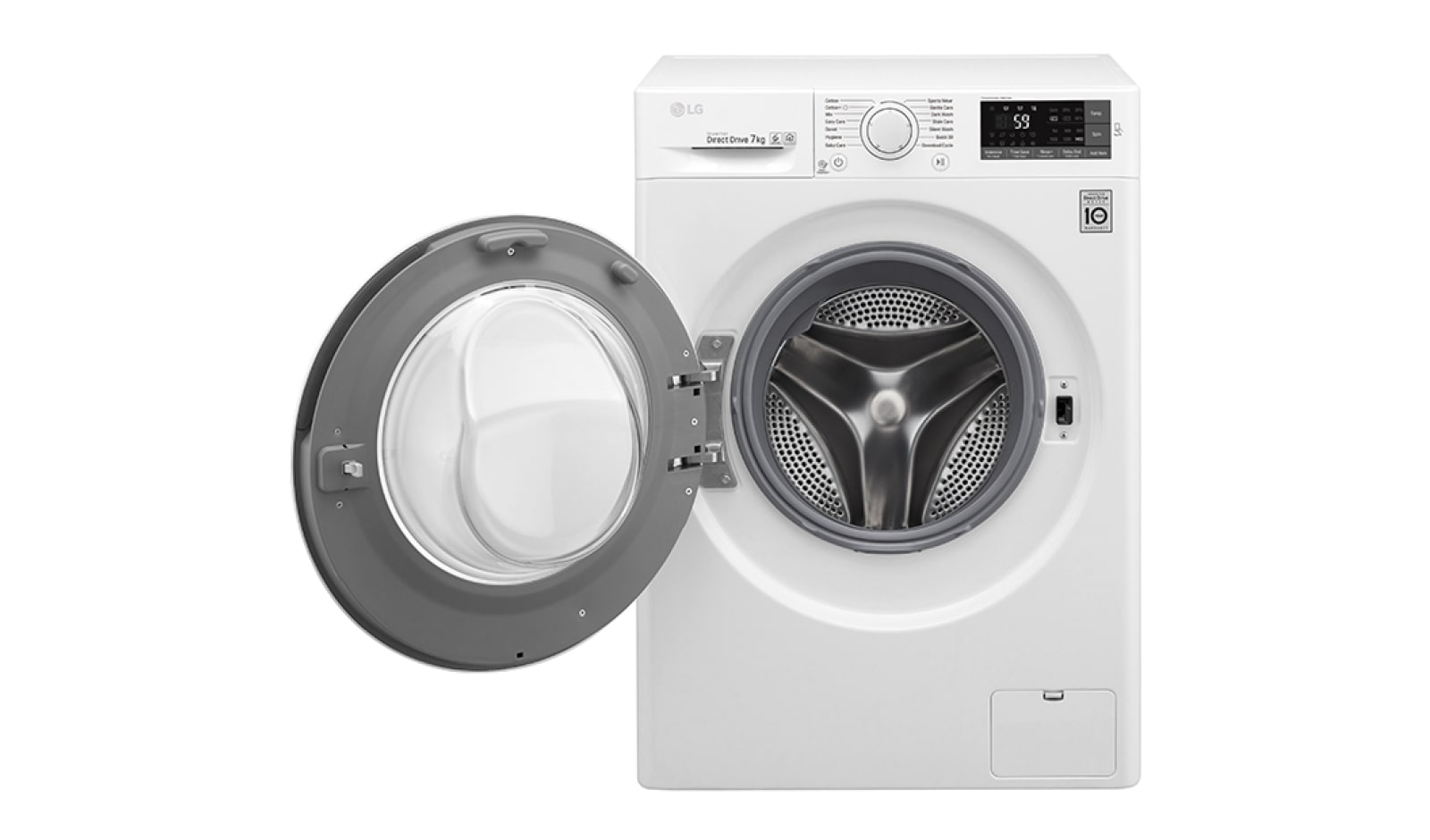 LG 7KG Washing Machine with multiple Wash Programs and Smart ThinQ connectivity, F4J6QN0WW