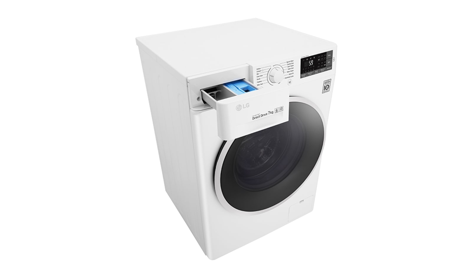 LG 7KG Washing Machine with multiple Wash Programs and Smart ThinQ connectivity, F4J6QN0WW