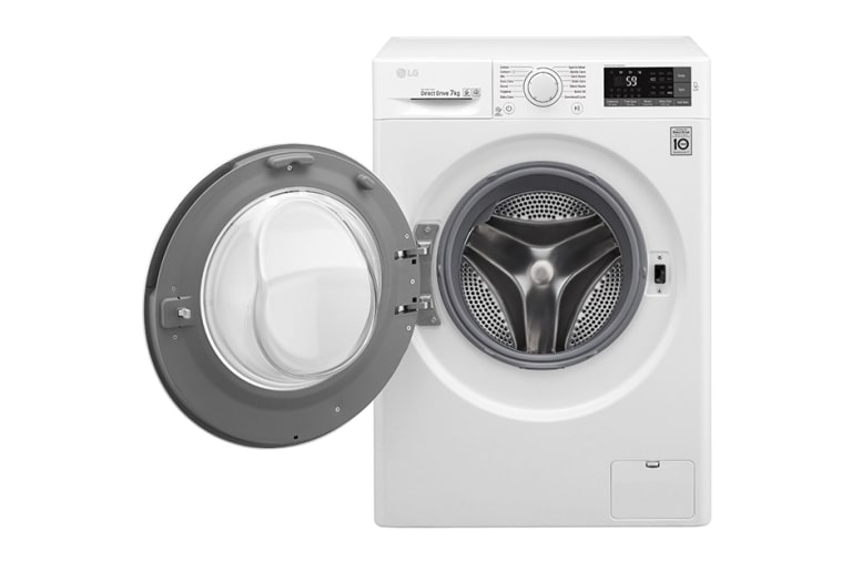 LG 7KG Washing Machine with multiple Wash Programs and Smart ThinQ connectivity, F4J6QN0WW