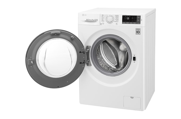 LG 7KG Washing Machine with multiple Wash Programs and Smart ThinQ connectivity, F4J6QN0WW