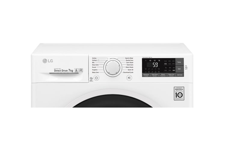 LG 7KG Washing Machine with multiple Wash Programs and Smart ThinQ connectivity, F4J6QN0WW