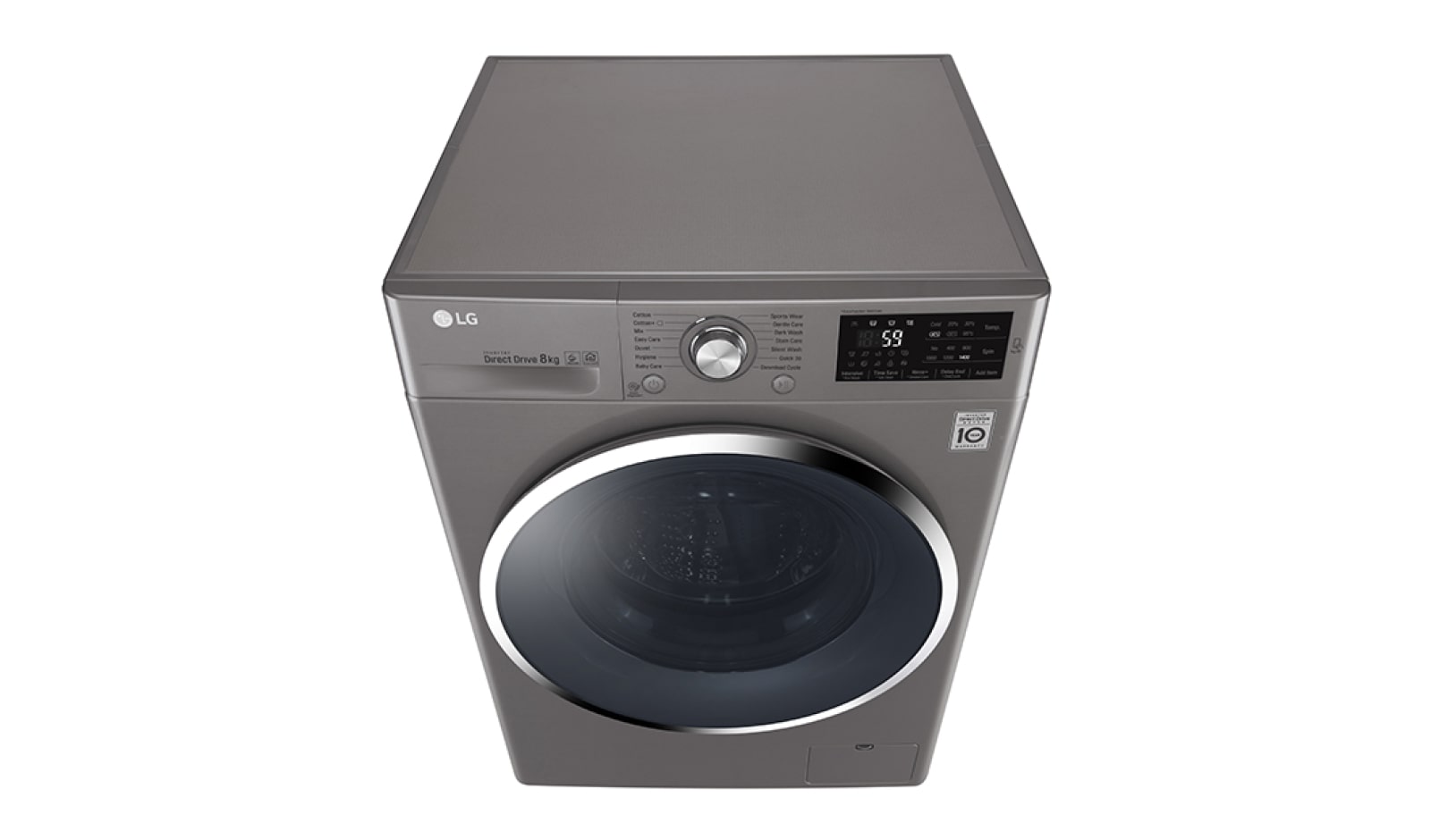 LG 8KG Washing Machine with multiple Wash Programs and Smart ThinQ connectivity, F4J6TN2S