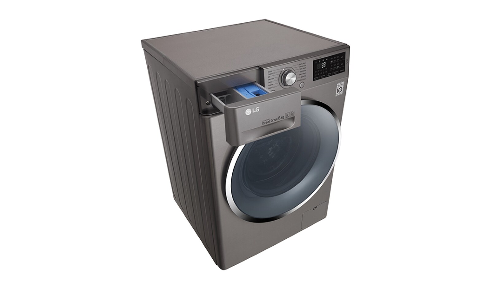 LG 8KG Washing Machine with multiple Wash Programs and Smart ThinQ connectivity, F4J6TN2S