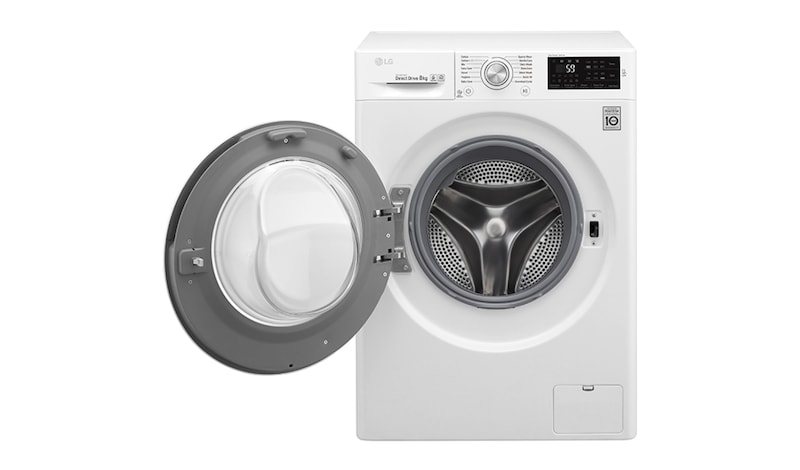 LG 8KG Washing Machine with multiple Wash Programs and Smart ThinQ connectivity, F4J6TN2W