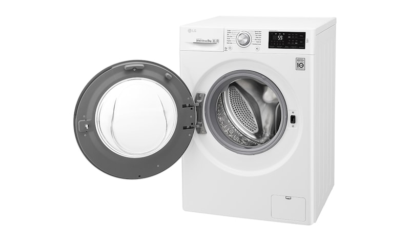 LG 8KG Washing Machine with multiple Wash Programs and Smart ThinQ connectivity, F4J6TN2W