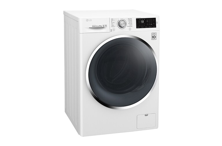 LG 8KG Washing Machine with multiple Wash Programs and Smart ThinQ connectivity, F4J6TN2W