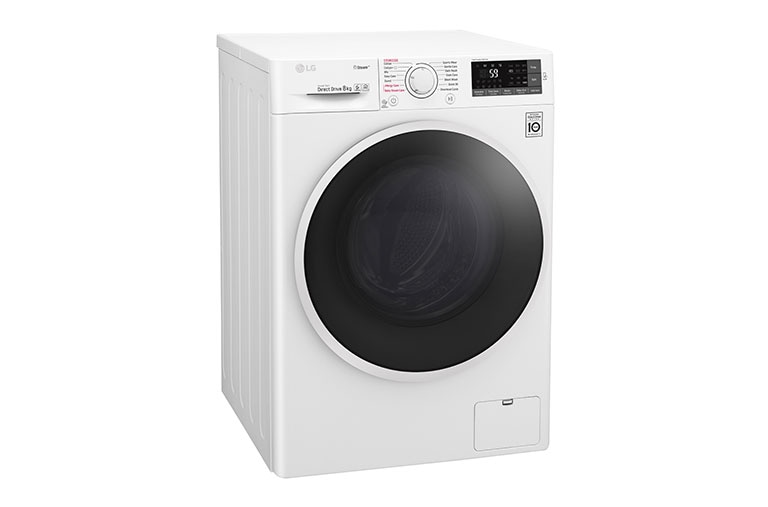 LG 8 KG Washing Machine with Steam technology and Smart ThinQ™ connectivity, F4J6TY0WW