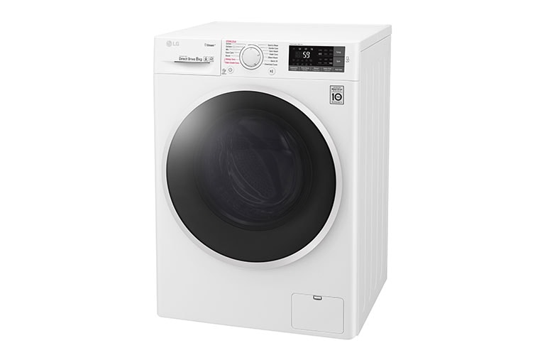 LG 8 KG Washing Machine with Steam technology and Smart ThinQ™ connectivity, F4J6TY0WW