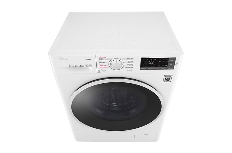 LG 8 KG Washing Machine with Steam technology and Smart ThinQ™ connectivity, F4J6TY0WW