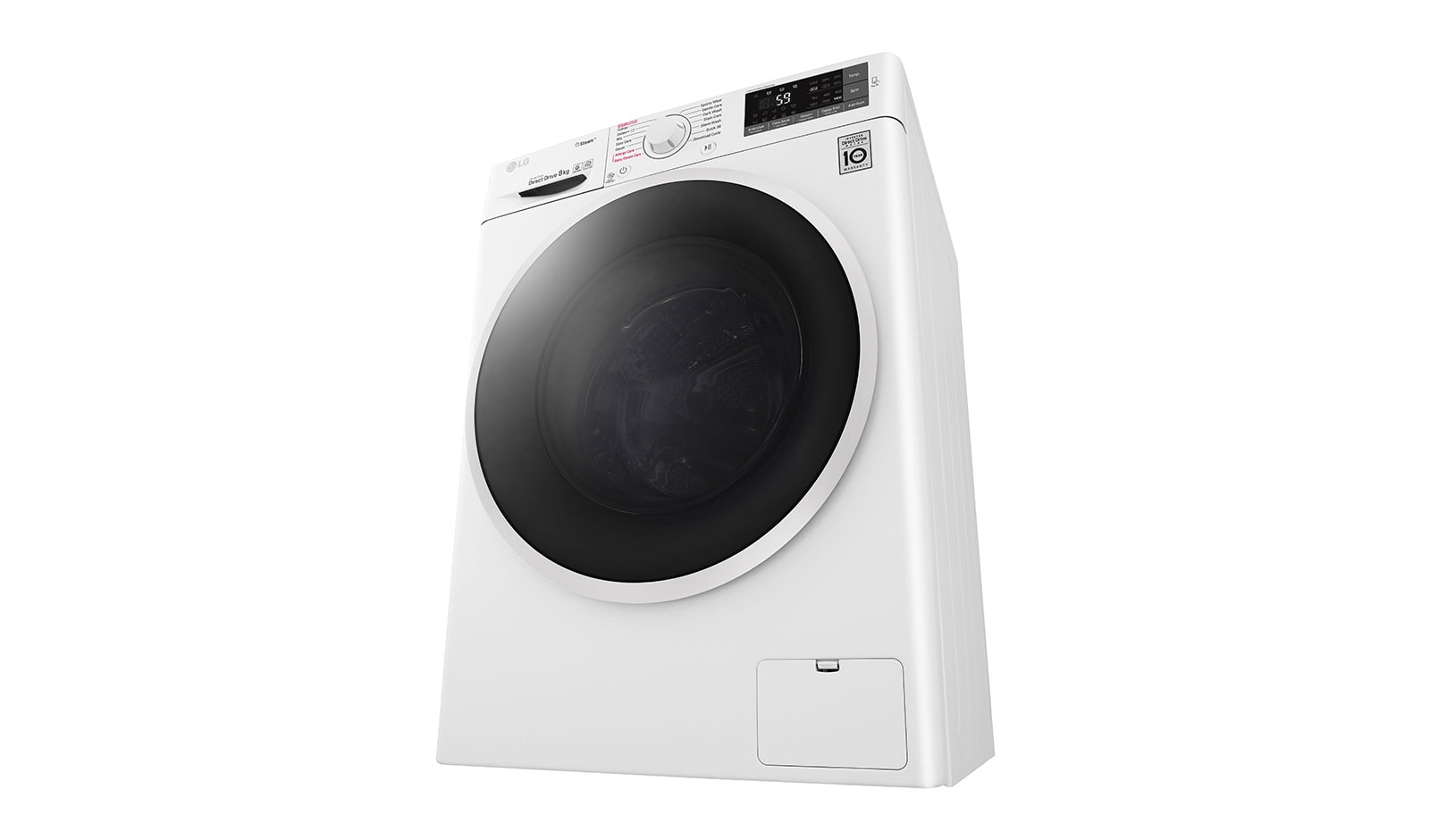 LG 8 KG Washing Machine with Steam technology and Smart ThinQ™ connectivity, F4J6TY0WW