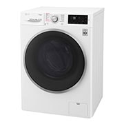 LG Steam™ F4J6TY1W 8Kg 1400 Spin Washing Machine - White, F4J6TY1W