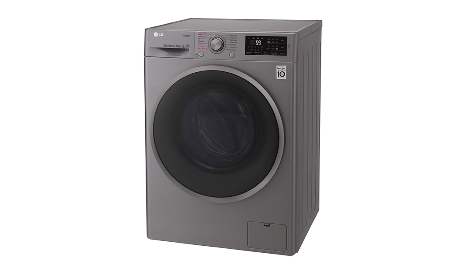 LG 8 KG Washing Machine with Steam technology and Smart ThinQ™ connectivity, F4J6TY8S