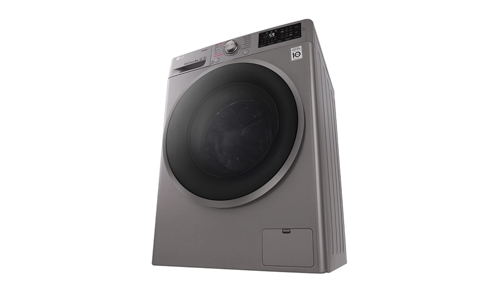 LG 8 KG Washing Machine with Steam technology and Smart ThinQ™ connectivity, F4J6TY8S