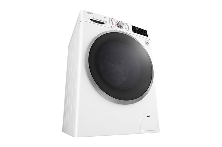 LG Steam™ F4J6VY1W 9Kg 1400 Spin Washing Machine - White, F4J6VY1W