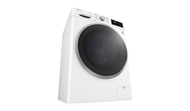 LG Steam™ F4J6VY1W 9Kg 1400 Spin Washing Machine - White, F4J6VY1W