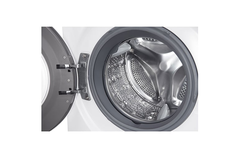 LG Steam™ F4J6VY1W 9Kg 1400 Spin Washing Machine - White, F4J6VY1W