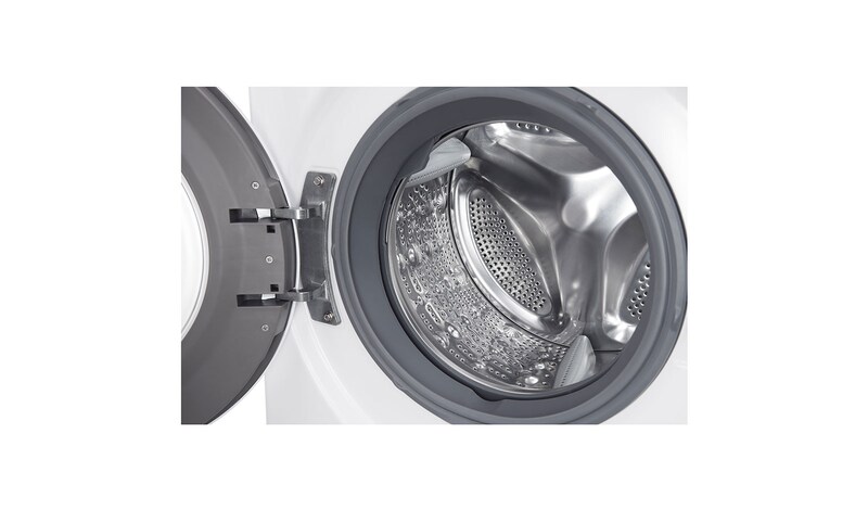 LG Steam™ F4J6VY1W 9Kg 1400 Spin Washing Machine - White, F4J6VY1W