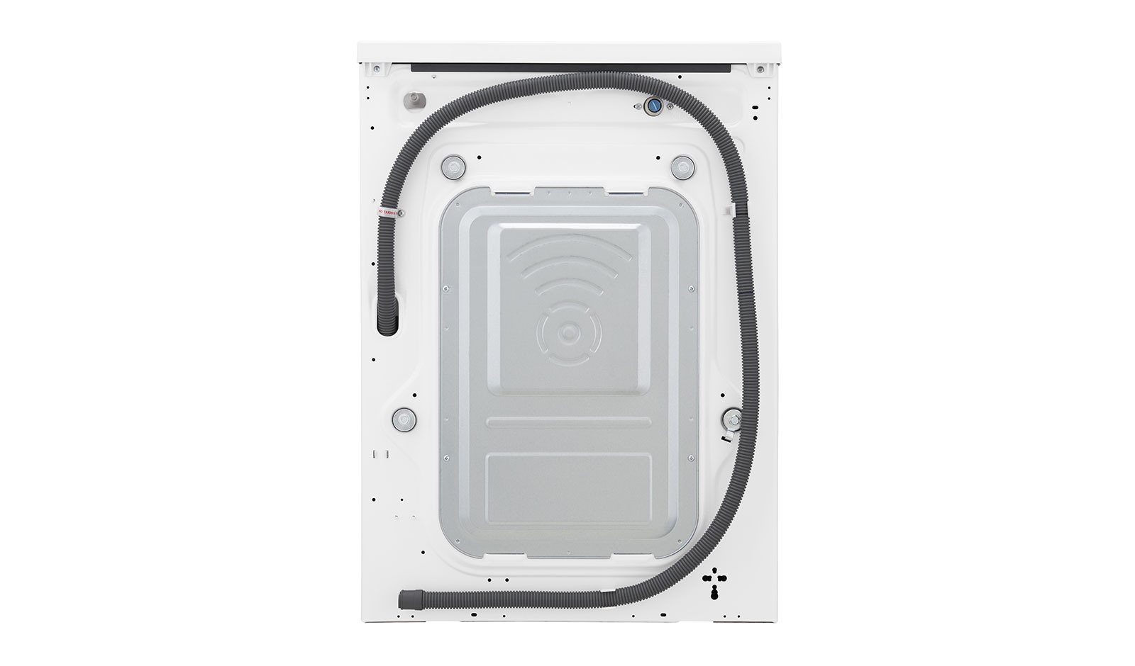 LG Steam™ F4J6VY1W 9Kg 1400 Spin Washing Machine - White, F4J6VY1W