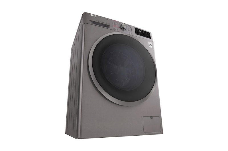 LG Steam™ F4J6VY8S 9Kg 1400 Spin Washing Machine - Graphite, F4J6VY8S