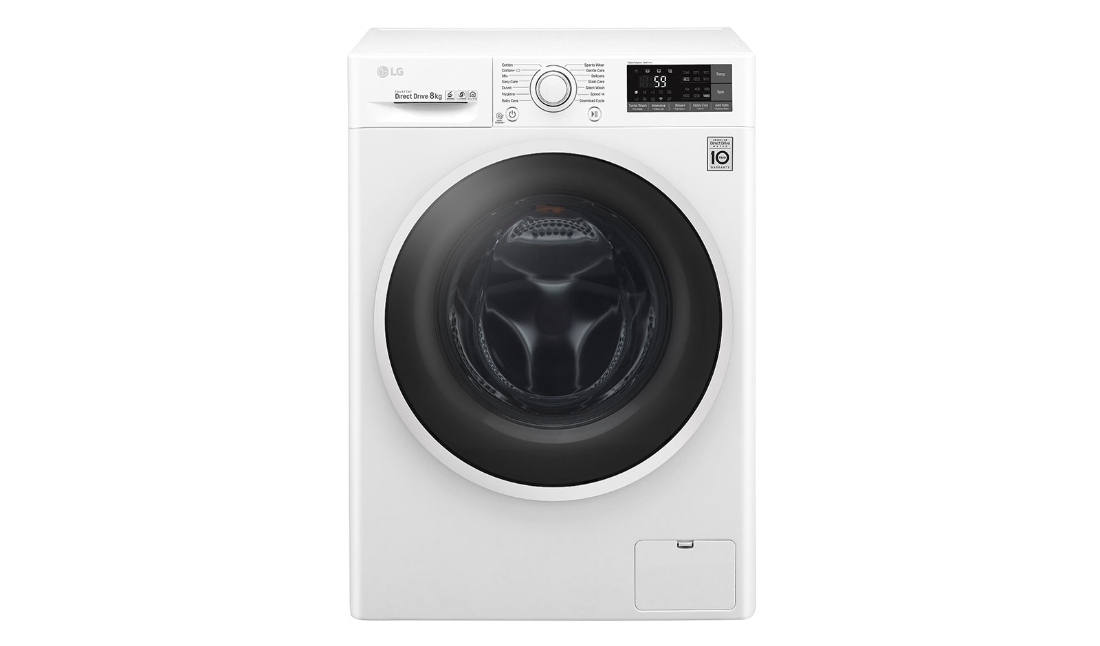 LG 8 KG Smart Washing Machine with Turbowash™ technology, F4J7TN0W