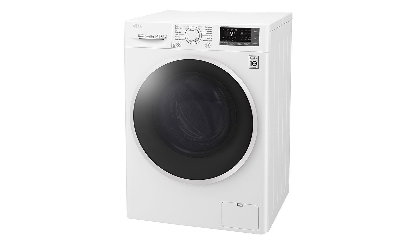 LG 8 KG Smart Washing Machine with Turbowash™ technology, F4J7TN0W