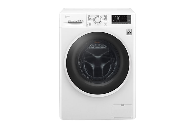 LG 8 KG Smart Washing Machine with Turbowash™ technology, F4J7TN0W