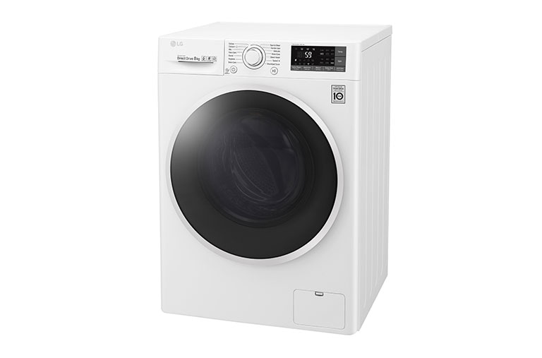 LG 8 KG Smart Washing Machine with Turbowash™ technology, F4J7TN0W