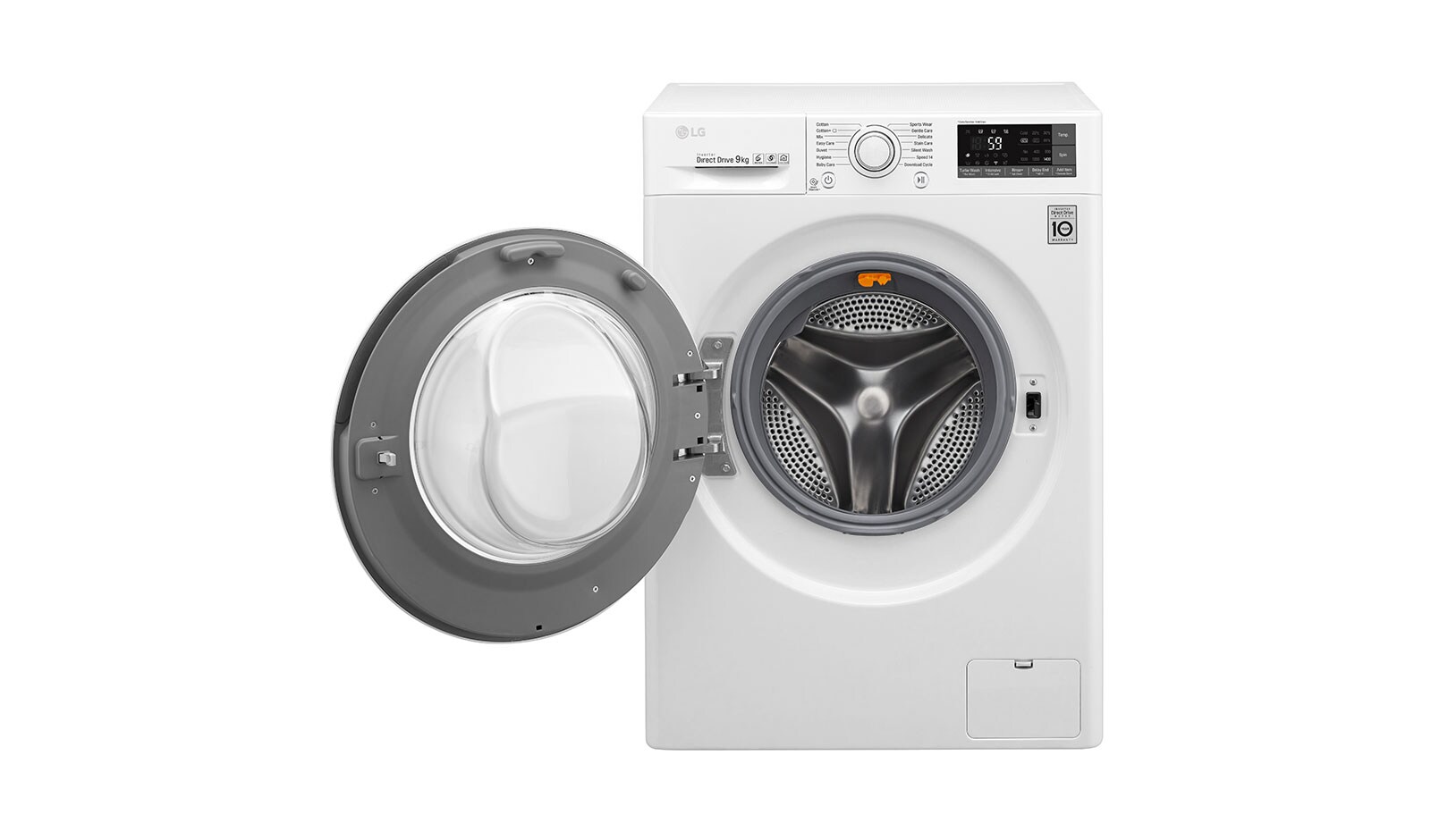 LG 9 KG Smart Washing Machine with Turbowash™ technology, F4J7VN0W