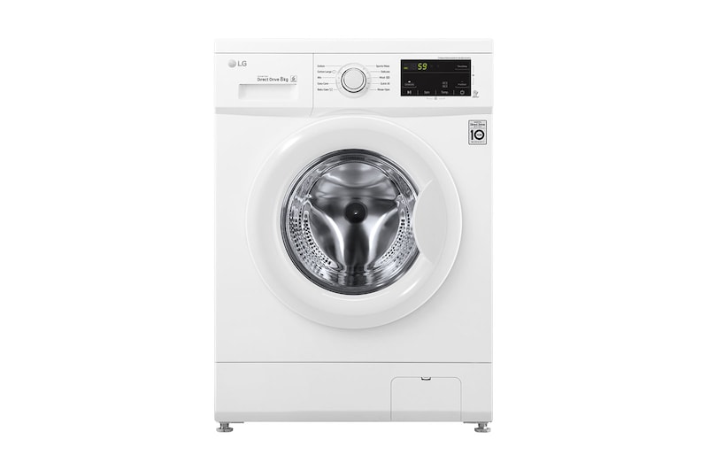 LG F4MT08W 8Kg 1400 Spin Washing Machine – White, F4MT08W