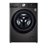 LG WiFi connected | 12kg | Washing Machine | 1360 rpm | AI DD™ | Direct Drive™ | Steam™ | TurboWash™360 | Black Steel, F4V1012BTSE