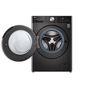 LG WiFi connected | 12kg | Washing Machine | 1360 rpm | AI DD™ | Direct Drive™ | Steam™ | TurboWash™360 | Black Steel, F4V1012BTSE