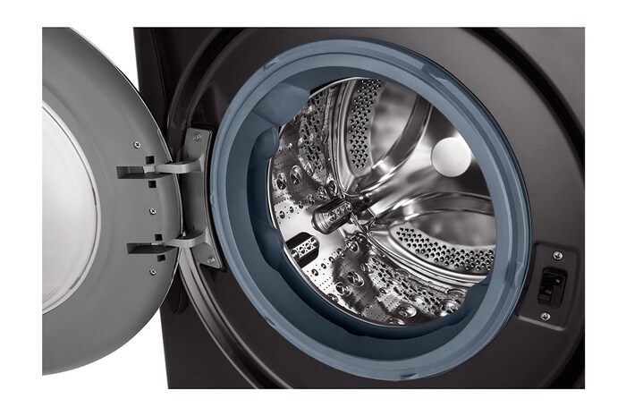 LG 12kg Washing Machine AI DD™, Black Steel, F4V1112BTSA