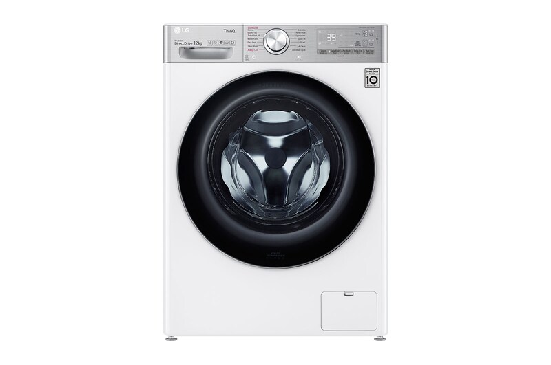 LG 12kg Washing Machine AI DD™, White, F4V1112WTSA