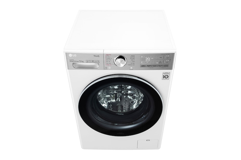 LG 12kg Washing Machine AI DD™, White, F4V1112WTSA