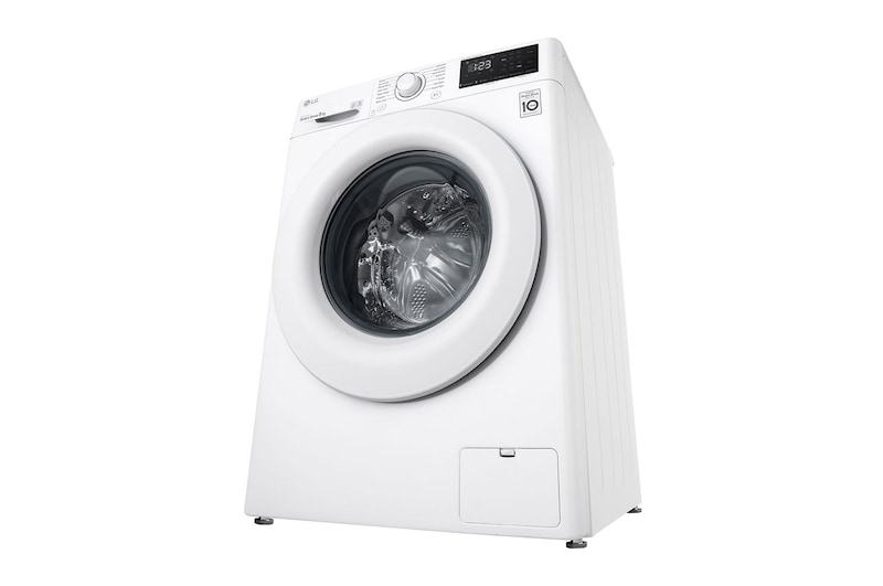 LG 8kg Washing Machine AI DD™, White, F4V308WNW