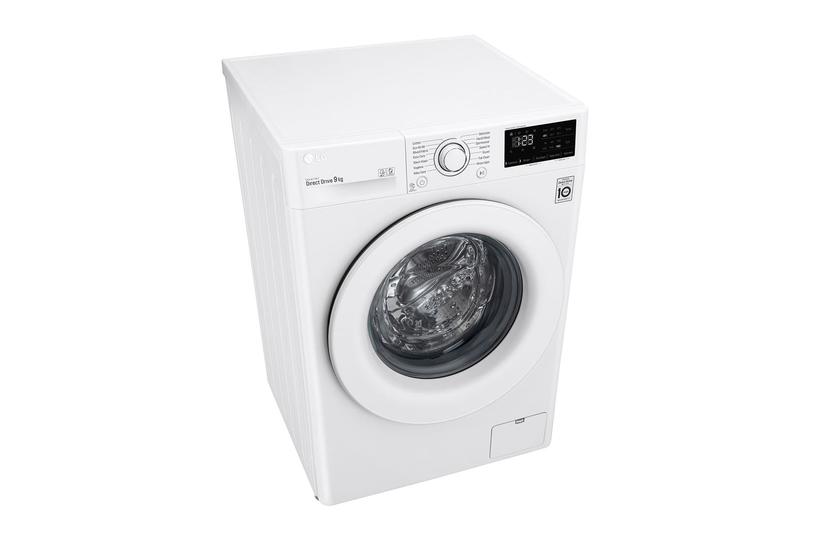 LG Direct Drive | 9kg | Washing Machine | 1360 rpm | AI DD™ | White, F4V309WNW