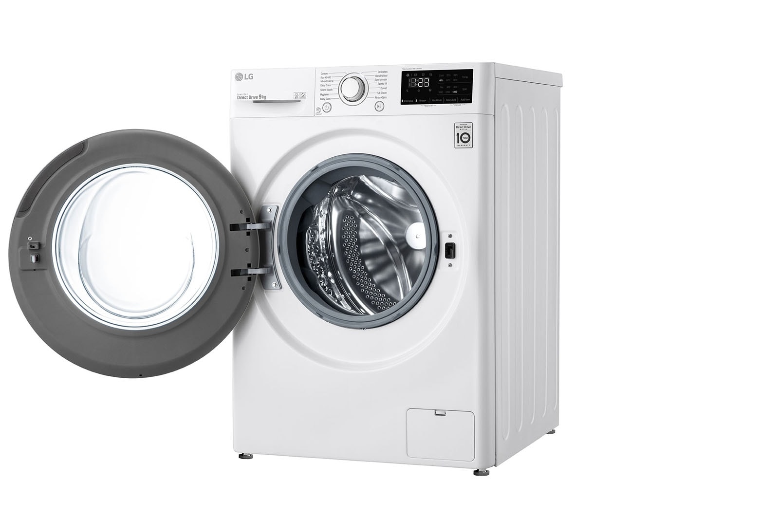 LG 9kg AI DD™ Washing Machine, White, F4V309WNW