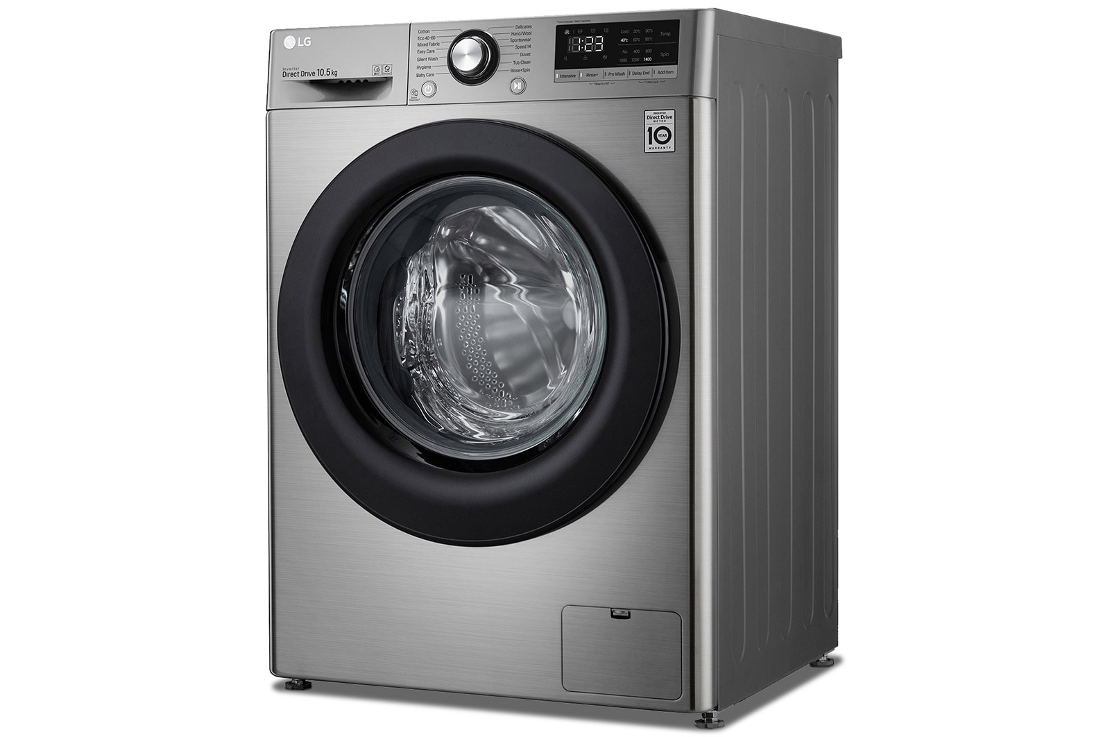 LG Direct Drive | 10.5kg | Washing Machine | 1360 rpm | AI DD™ | Graphite, F4V310SNE