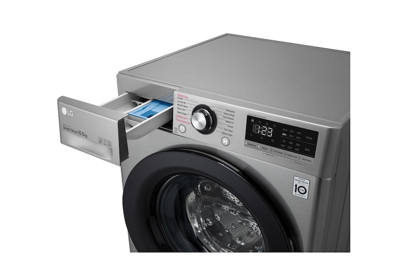 LG 10.5kg Washing Machine AI DD™, Graphite, F4V310SSE