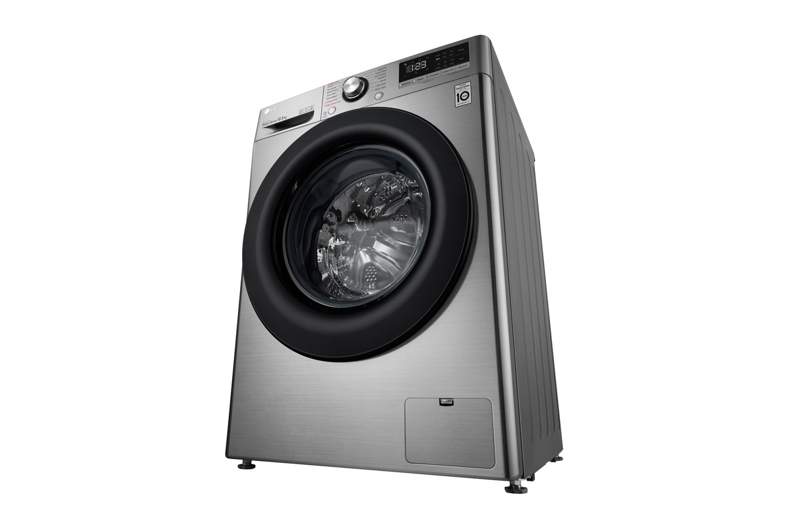 LG Direct Drive | 10.5kg | Washing Machine | 1360 rpm | AI DD™ | Steam™ | Graphite, F4V310SSE