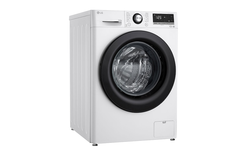 LG 10.5kg Washing Machine AI DD™, White, F4V310WNEH