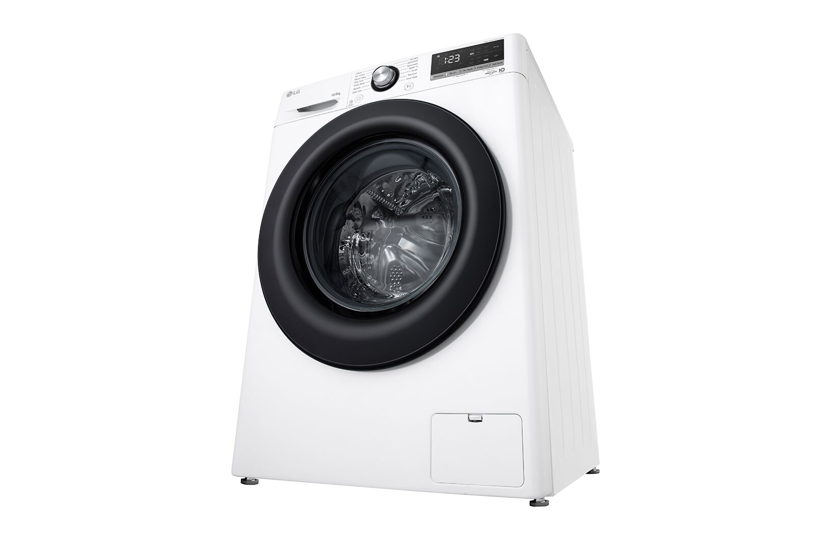 LG Direct Drive | 10.5kg | Washing Machine | 1360 rpm | AI DD™ | White, F4V310WNEH