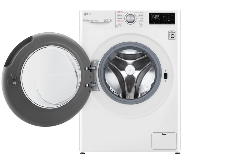 LG 10.5kg Washing Machine White AI DD™, F4V310WSE