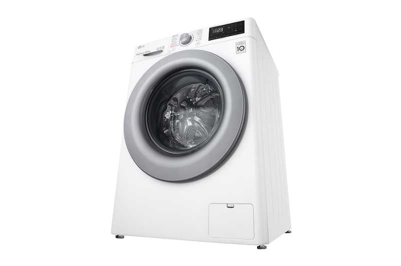 LG 10.5kg Washing Machine White AI DD™, F4V310WSE